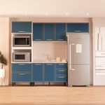 Cozinha Modulada 4 Peças sem Pia Amara Politorno Móveis