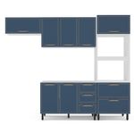Cozinha Modulada 4 Peças sem Pia Amara Politorno Móveis