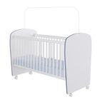 Quarto de Bebê Berço e Guarda Roupa 3 Portas Tedy Percasa