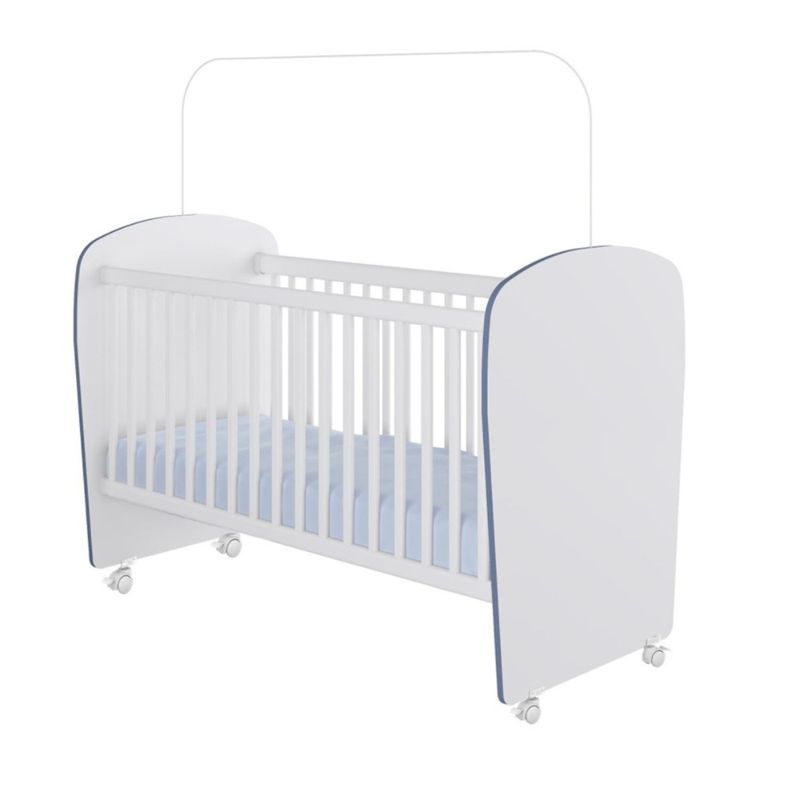 Quarto de Bebê Berço e Guarda Roupa 3 Portas Tedy Percasa