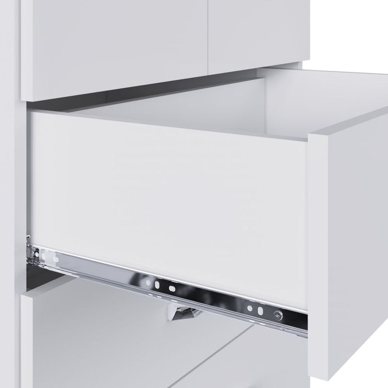 Quarto de Bebê Berço e Guarda Roupa 3 Portas Tedy Percasa