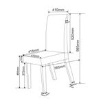 Conjunto 2 Cadeiras Venus Viero