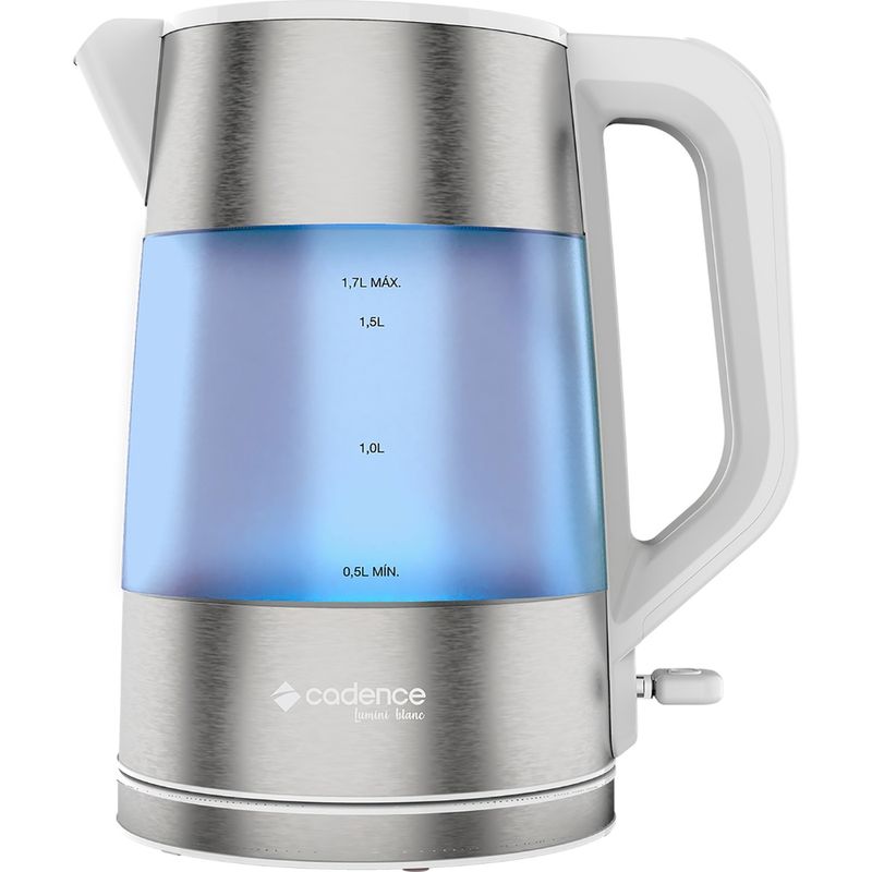 Chaleira Elétrica Cadence Lumini Blanc 1,7L