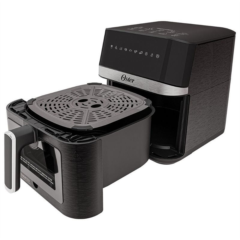 Fritadeira Digital Air Fryer Oster 6L com Visor Transparente DiamondTech