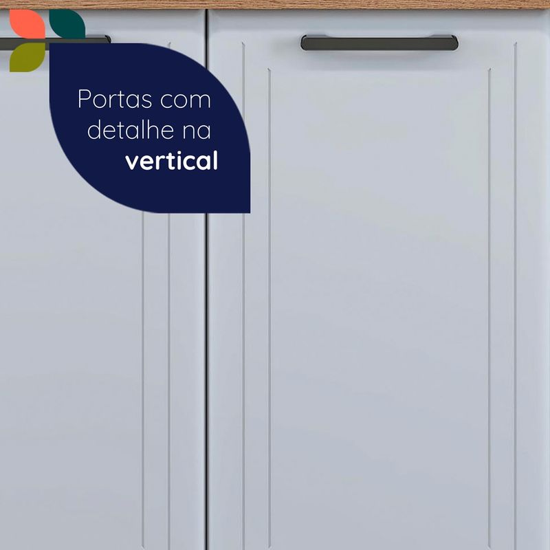 Balcão para Cooktop 2 Portas Liz Telasul