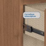 Quarto Modulado Casal 9 Portas 1 Gaveta Infinity Móveis Castro