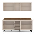 Cozinha Modulada 4 Peças com Tampos Koya Politorno