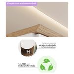 Guarda Roupa Infantil 3 Portas 2 Gavetas com Nichos Magia Henn