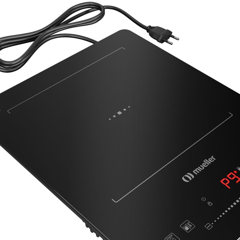 Cooktop de Indução 1 Boca Mueller MCN1BK