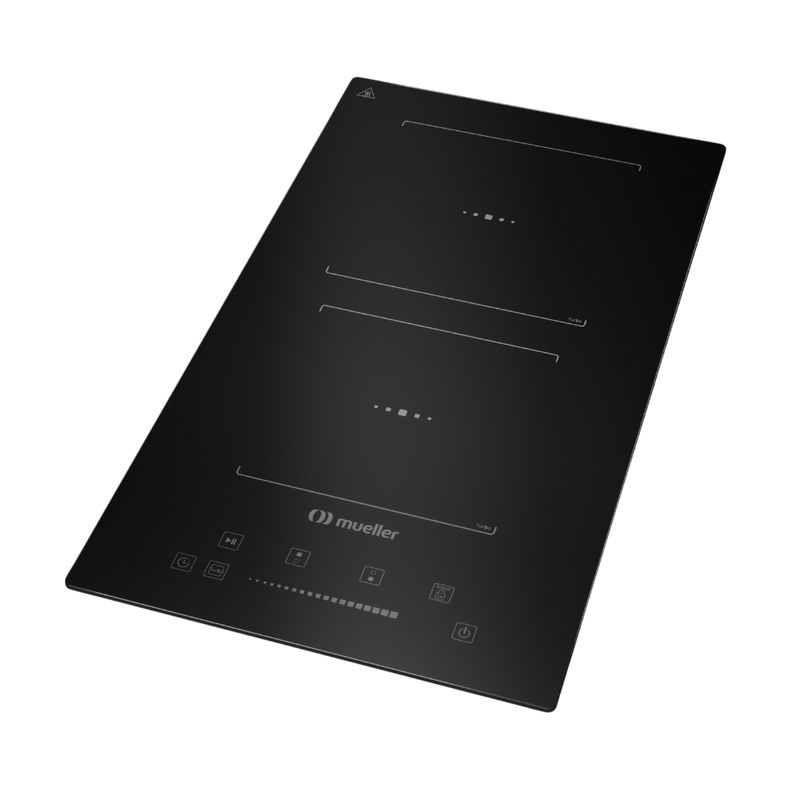 Cooktop de Indução 2 Boca Mueller MCN2BK