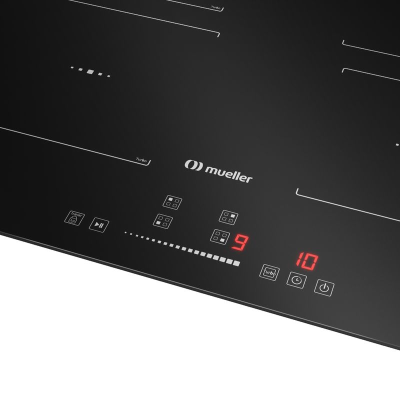 Cooktop de Indução 4 Boca Mueller MCN4BK