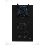 Cooktop a Gás Fischer 2 Bocas Fit Line Trempe Iron