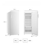 Freezer Vertical Midea MDRU276FZA 196L