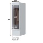 Balcão Porta Toalha 20cm Americana C362 Henn