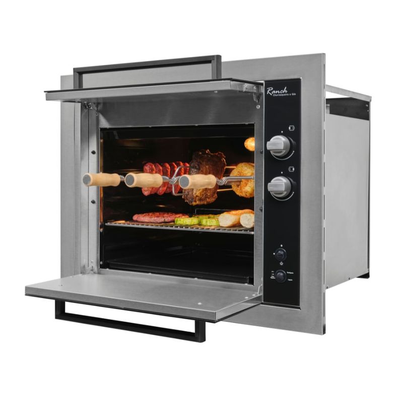 Churrasqueira a Gás  Fischer 3 Espetos Ranch