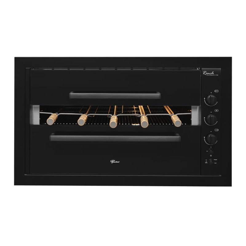 Churrasqueira a Gás  Fischer 5 Espetos Ranch