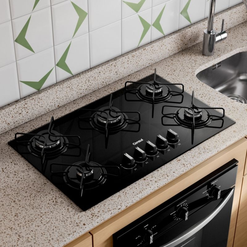 Cooktop Consul 5 Bocas CD075BE