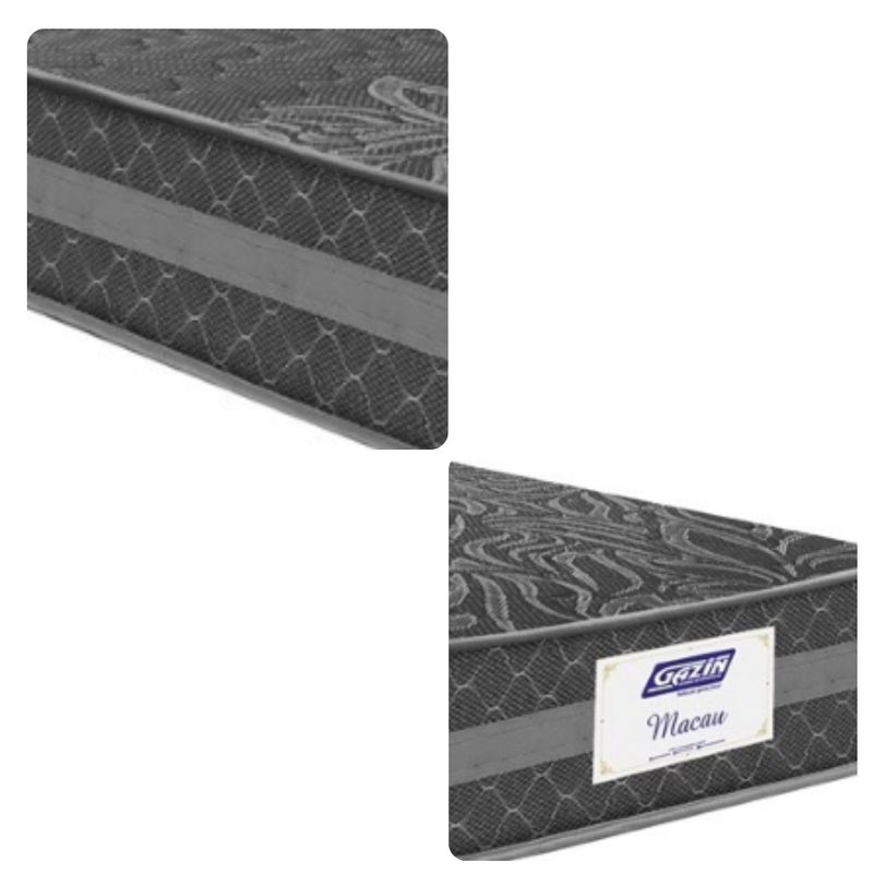 Colchão Casal 138cm Molas Ensacadas Macau Gazin