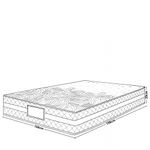 Colchão Queen 158cm Molas Ensacadas Macau Gazin