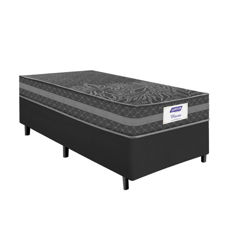 Cama Box Solteiro 88cm Molas Ensacadas Macau Gazin