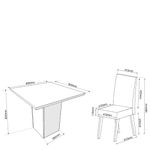 Canto Alemão Londres com 2 Cadeiras Milão Viero