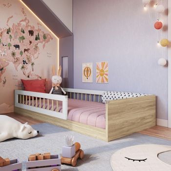 Cama Infantil Montessoriana Affeto Completa Móveis