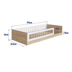 Cama Infantil Montessoriana Affeto Completa Móveis