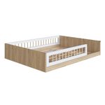 Cama Infantil Casal Montessoriana Affeto Completa Móveis