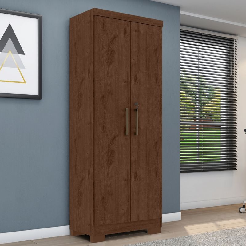 Armário Multiuso com Chave 2 Portas com Pés Max Plus Zanzini